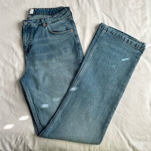 Reformation Rayna low rise boot cut jeans